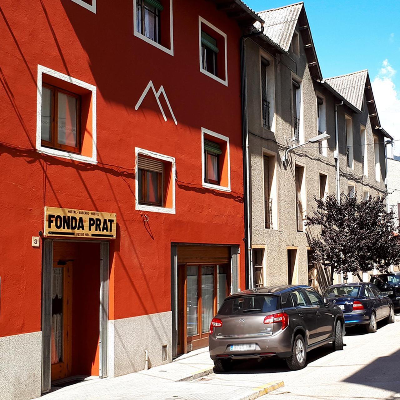 Hostal Fonda Prat Puigcerdà Kültér fotó